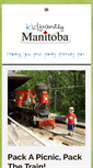 Mobile Screenshot of kidfriendlymanitoba.com